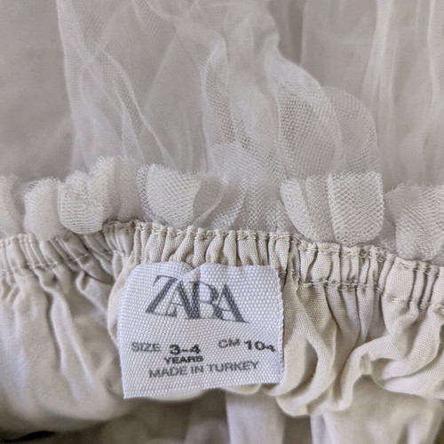 Zara skirt 104 cm like new, grey