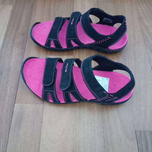 Nike sandals new, size 39, black and pink