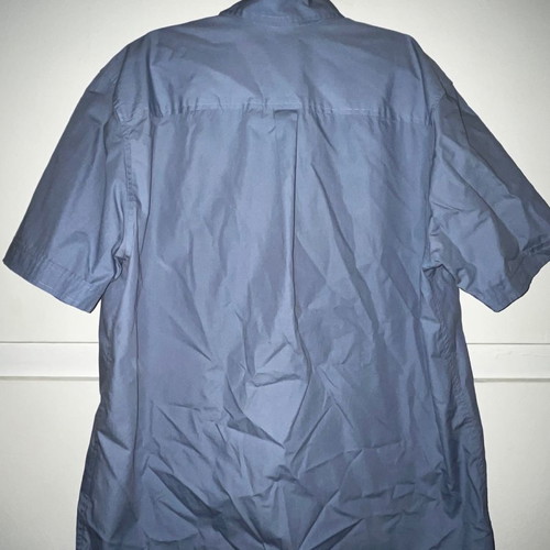 Levi's short sleeve shirt Large Slim Fit used, blue