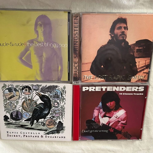 Classic Rock CD pack like new with Iggy Pop, Bruce Springsteen, Elvis Costello