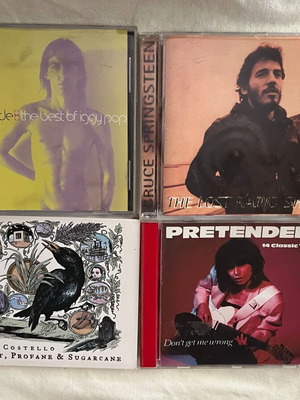 Classic Rock CD pack like new with Iggy Pop, Bruce Springsteen, Elvis Costello
