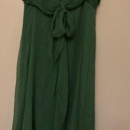 Zara dress cypress color size Large like new