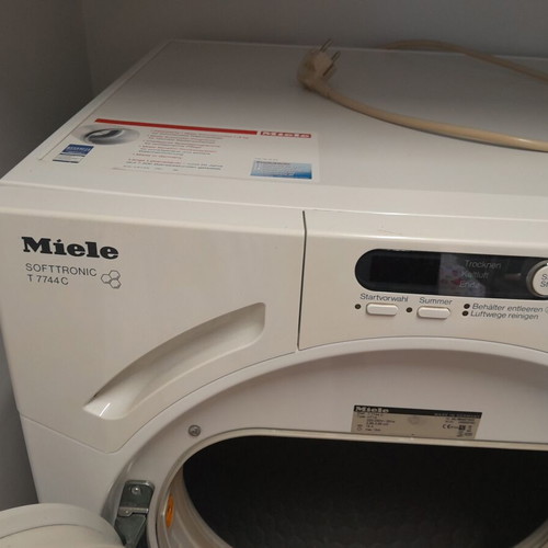 Miele dryer almost unused