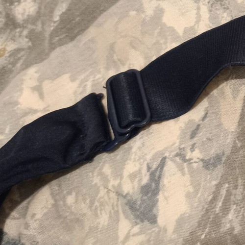 Blue bra like new with partial padding and adjustable straps