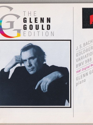 Johann Sebastian Bach Goldberg Variations CD used, classical music