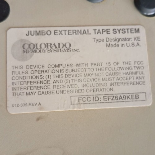 Data recorder and storage used with 4 DL2000 tapes