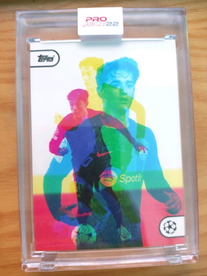 2022 Topps Project 22 Gavi by Aches card like new, sealed