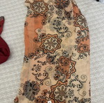 Scarves used, multicolor