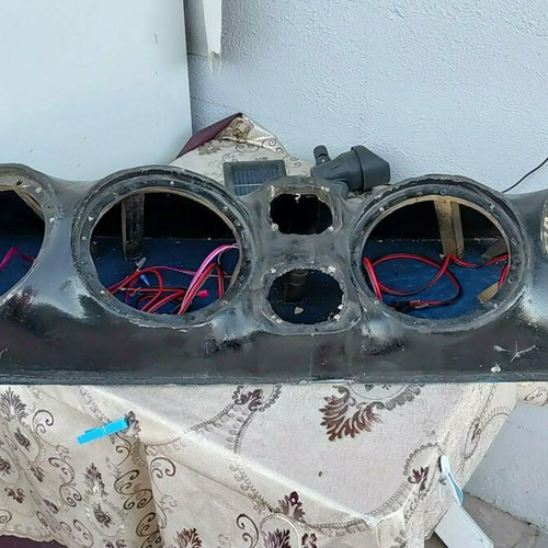 Handmade car speaker panel 4+2 for 8-inch speakers and 2 horns