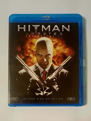Hitman Unrated Blu-Ray movie used, Greek subtitles