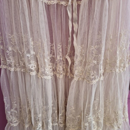 Lingerie negligee vintage beige, new, Nota Lingerie, size M