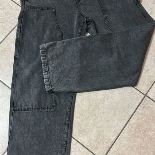 Zara Carpenter pants like new, gray, size L