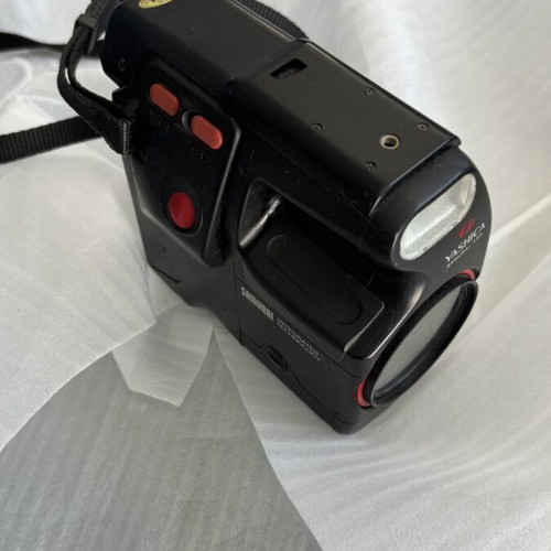 Yashica Kyocera Samurai X3.0 half frame film camera used