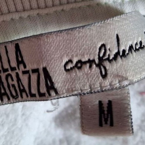 Bella Ragazza Confidence & Style women's light blue sweatshirt M