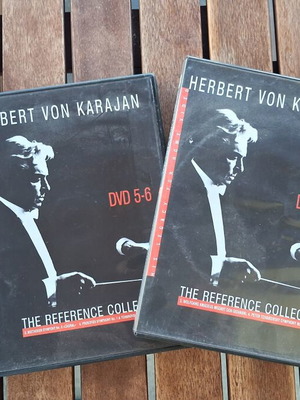 Herbert Von Karajan The Reference Collection 2 DVD cases used, classical