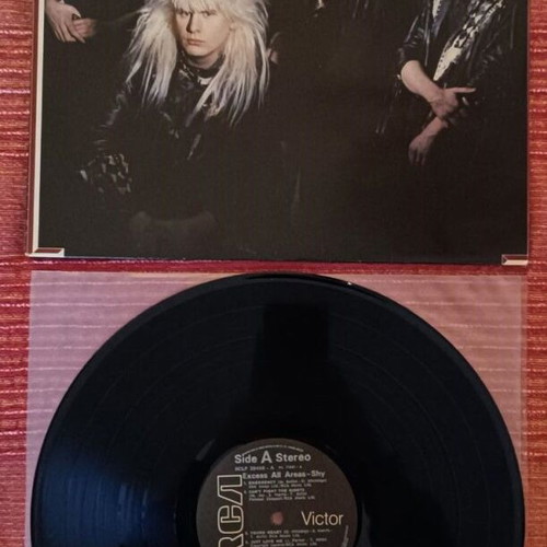 Shy Excess All Areas vinyl record used, metal