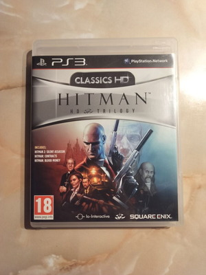 Hitman HD Trilogy PS3 game like new with manual