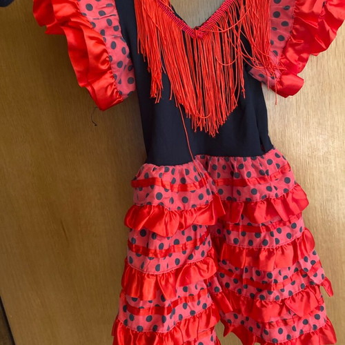 Children's original flamenco dress like new