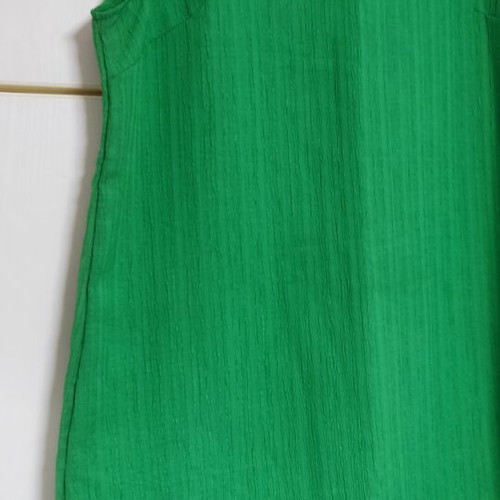 Summer dress green, like new, size Large
