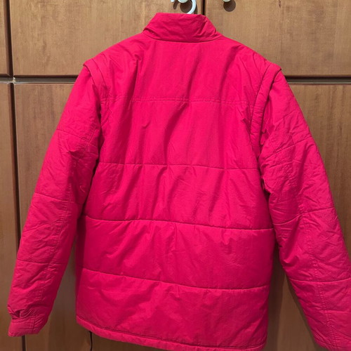 Vintage Olympiakos jacket with removable sleeves, size Medium