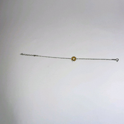 Silver bracelet with daisy design 925 degree new