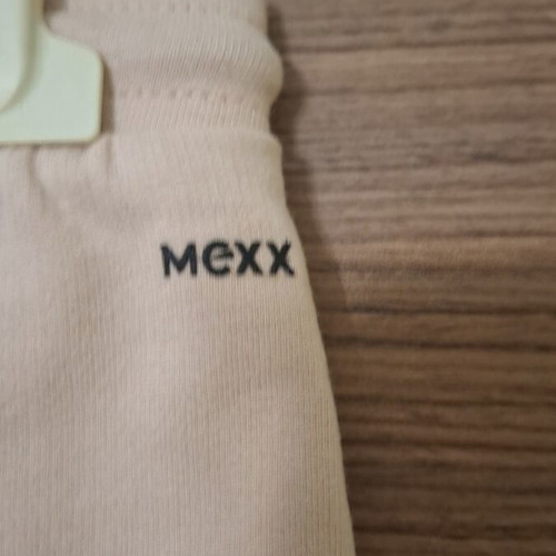Mexx girls' shorts like new, cotton, beige and pale pink