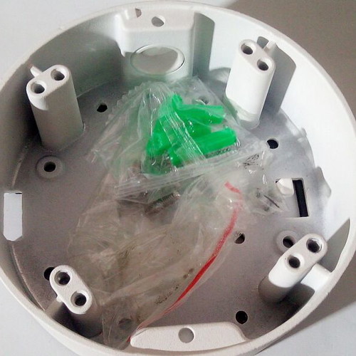LTC ceiling camera junction box support base Ø118mm new, 2 pieces