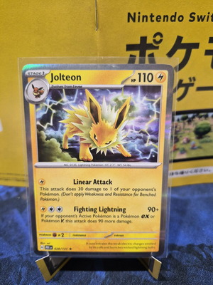 Κάρτα Pokemon Jolteon 29/131 Holo Rare Prismatic Evolutions καινούργιο
