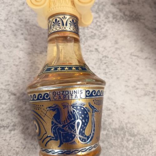 Ouzounis Capital collectible full bottle, 17 cm height