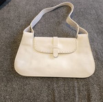 Shoulder bag used, white