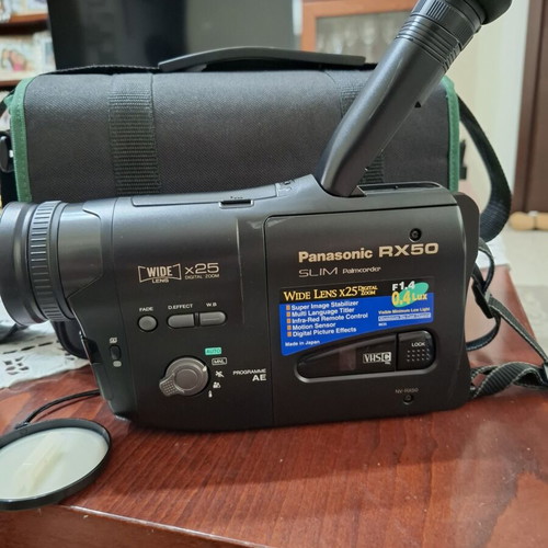Panasonic RX50 video camera like new, VHS-C compatible