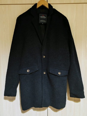 Funky Buddha men's coat XL like new, dark blue