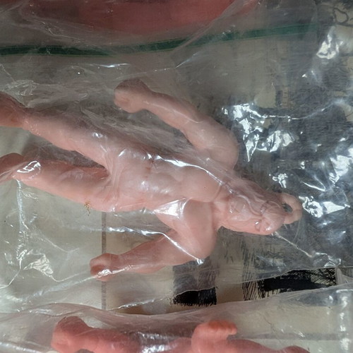 Kinnikuman Kinkeshi M.U.S.C.L.E. figures pack of 9 like new