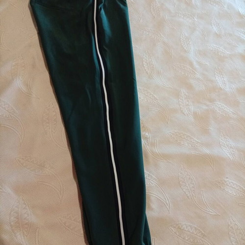 Zara Trafaluc women's jogger pants like new, dark green with side stripes