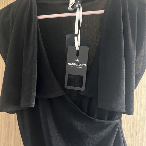 Nadia Rapti bodysuit size medium new, black