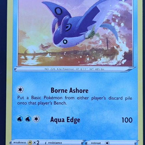 Mantine Pokémon Card Astral Radiance near mint