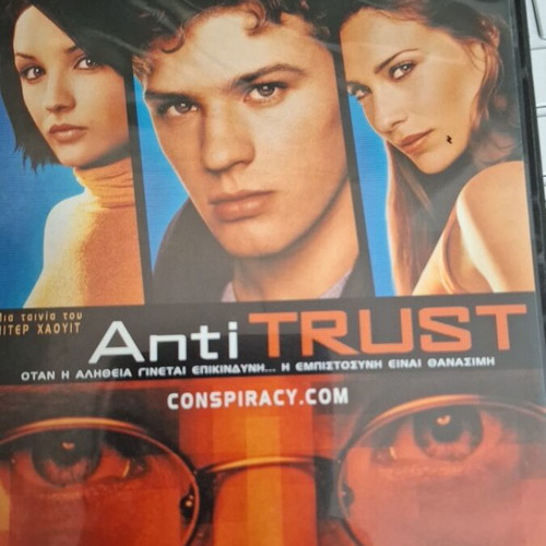 Anti Trust DVD used, psychological thriller