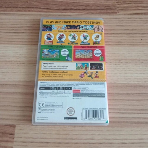 Super Mario Maker 2 Nintendo Switch game, like new