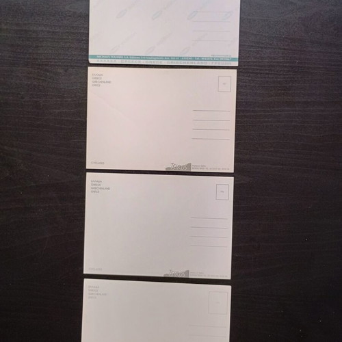 Postcard set Paros Antiparos Santorini, 17 pieces