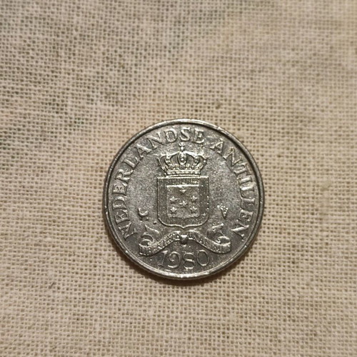 Coin from Netherlands Antilles used