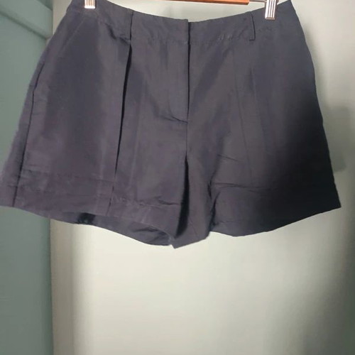 ICHI dark blue viscose shorts like new, size S/M