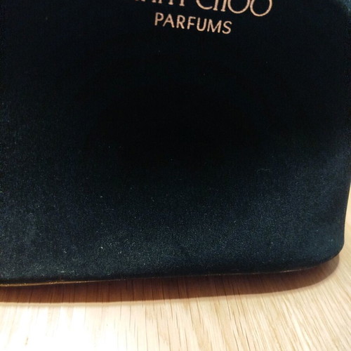 Jimmy Choo Parfums cosmetic bag new, black