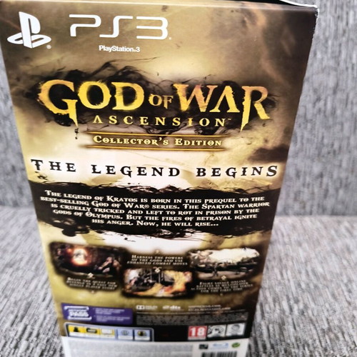 God of War Ascension Collectors Edition PS3 new