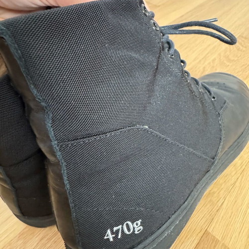 Gram Scandinavia sneaker-boots size 42 used, black