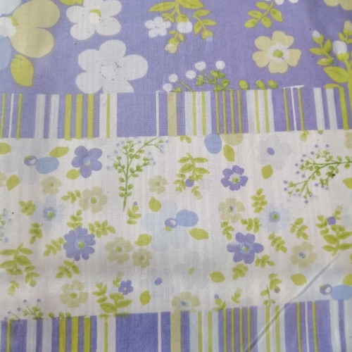 Nima floral half-double duvet covers new, pack of 2, 100% cotton