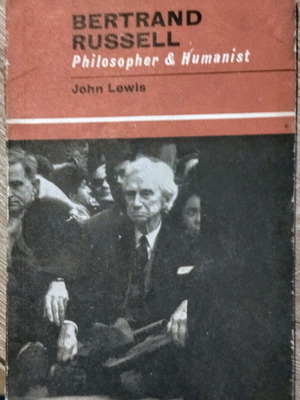 Bertrand Russell Philosopher and Humanist used book