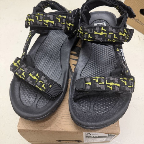 Nord Blanc men's sandals size 41 new, black and green