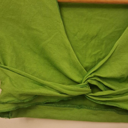 Crop top green, like new, sizes XS-S