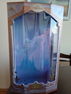 Disney Store Megara Hercules Limited Edition Doll Box used