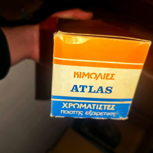 Atlas chalks used, rare